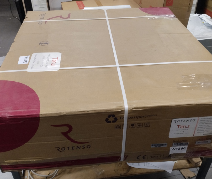 Wyprzedaż (W1866) Klimatyzator ROTENSO RVF-140V3ICS wew.Kaseta