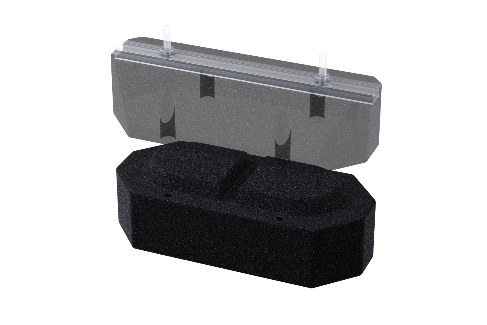 Podwyższenie podstawy gumowej Heavy Foot Ivensis IPR400H R14 2 szt.