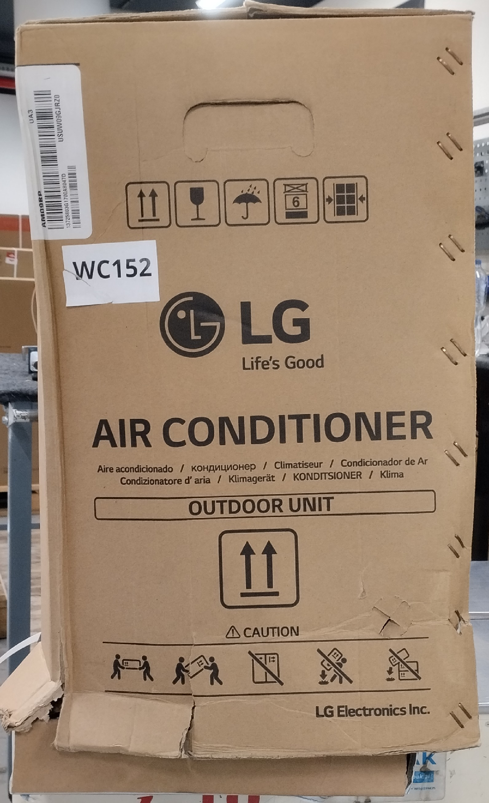 Wyprzedaż (WC152) KLIMATYZATOR LG ARTCOOL AM09BP.UA3 ZEW.