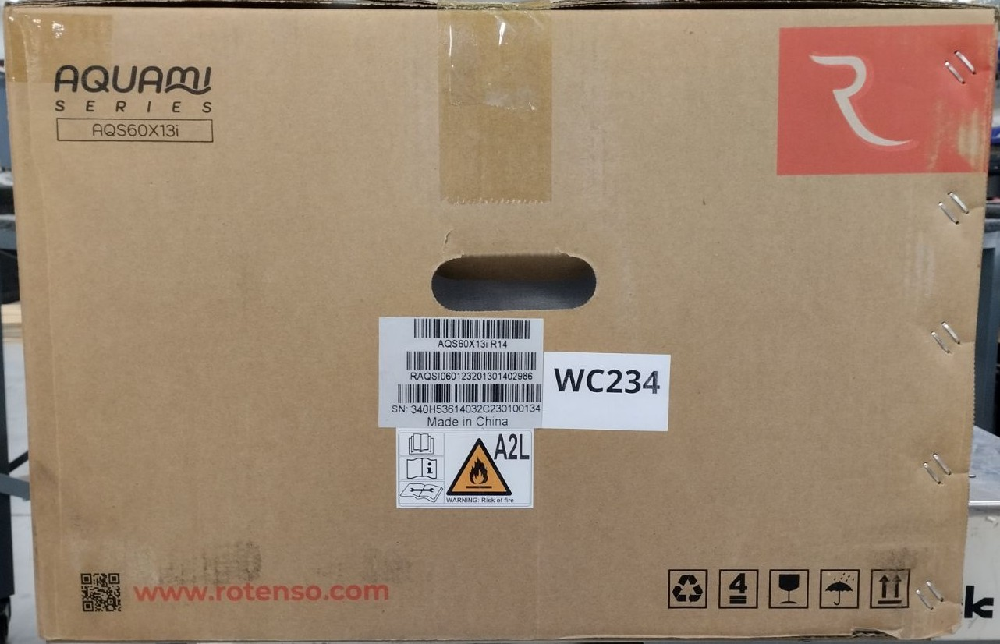 Wyprzedaż (WC234) POMPA ROTENSO AQUAMI SPLIT AQS60X13i R14wew