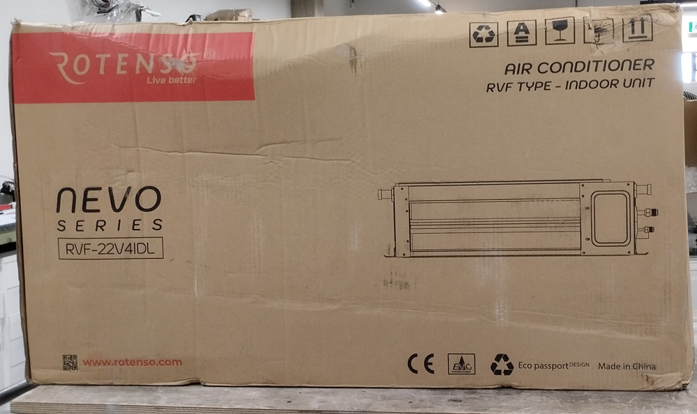 Wyprzedaż (WA366) Klimatyzator ROTENSO RVF-22V4IDL R11 wew.