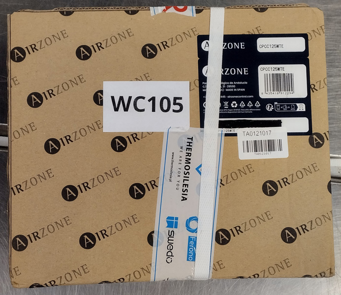 Wyprzedaż (WC105) Przepustnica z siłownikiem fi 125 AIRZONE