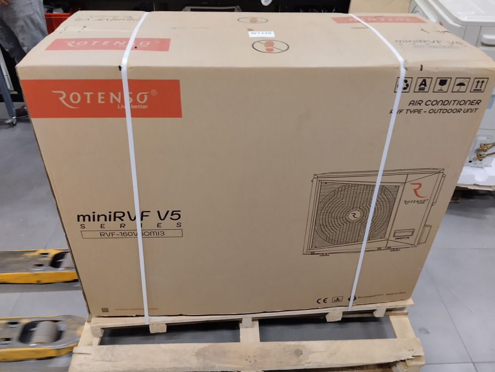Wyprzedaż (W1329) Klima. ROTENSO mini RVF-160V5OMI1 R10 zew.