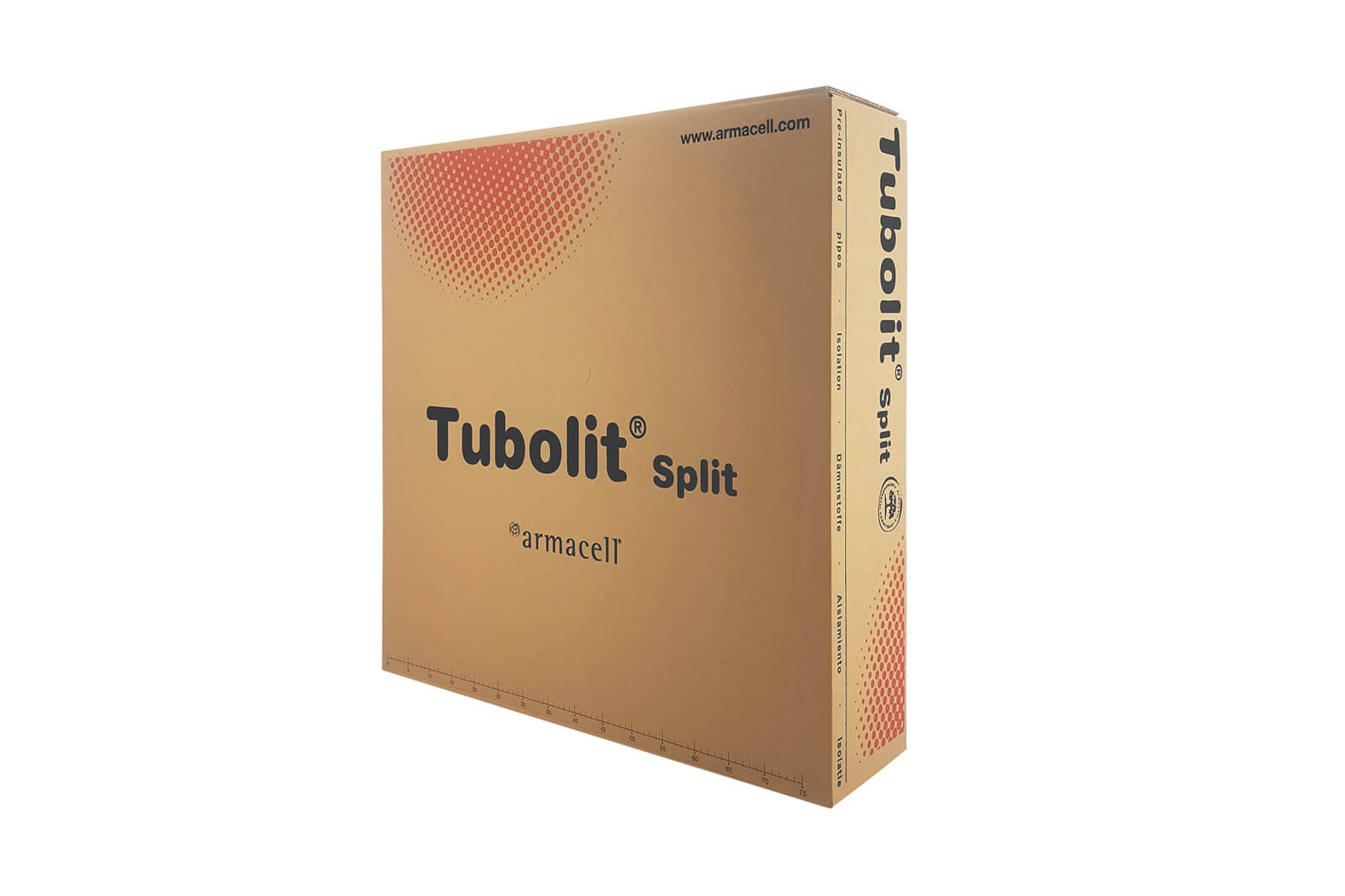Rura miedziana w otulinie 5/8 krąg 25 m Armacell