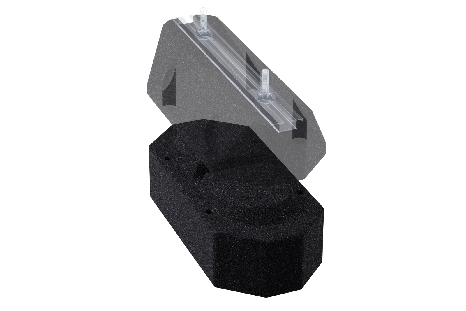 Podwyższenie podstawy gumowej Heavy Foot Ivensis IPR400H R14 2 szt.