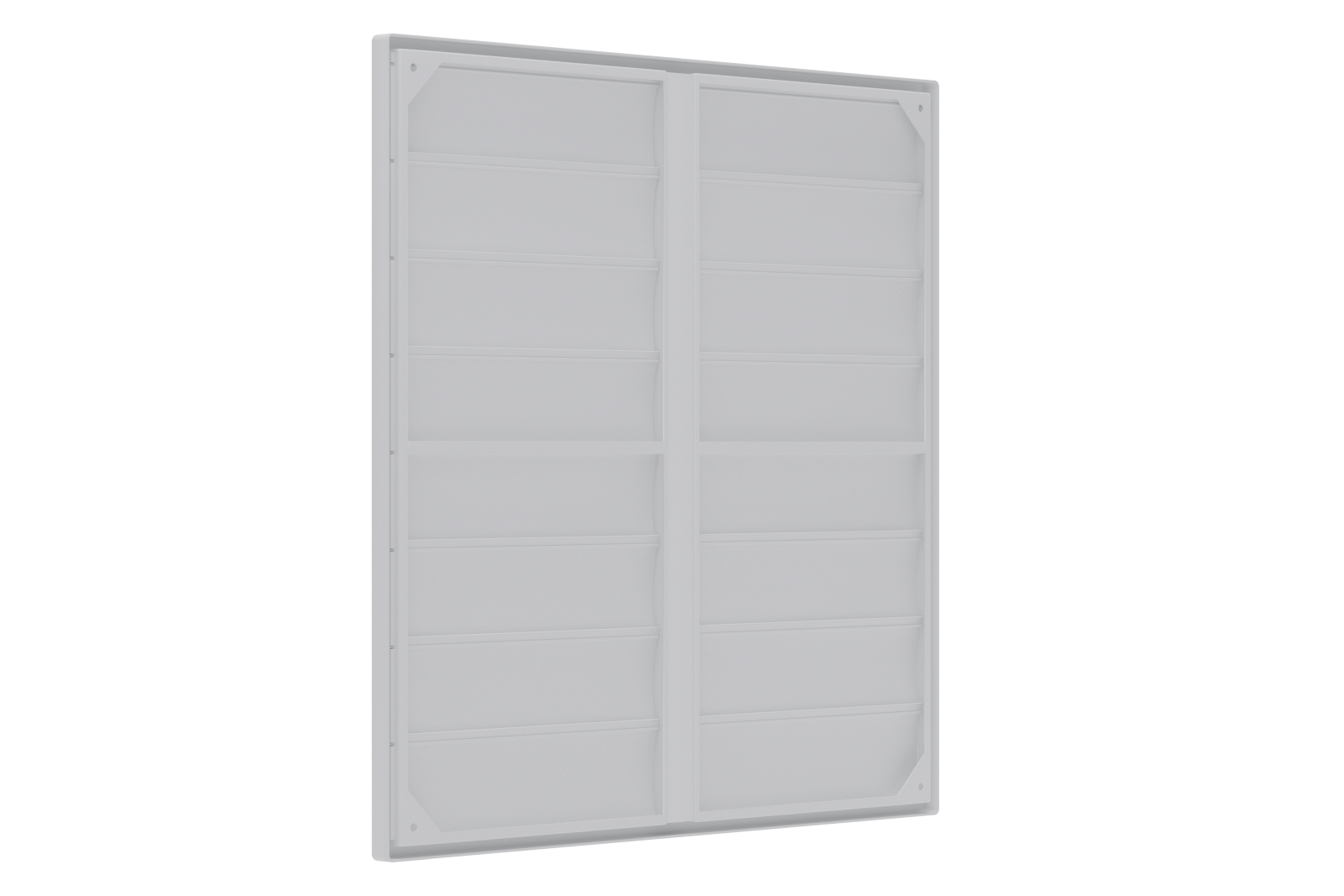 Żaluzja 560mm PCV RAL7035