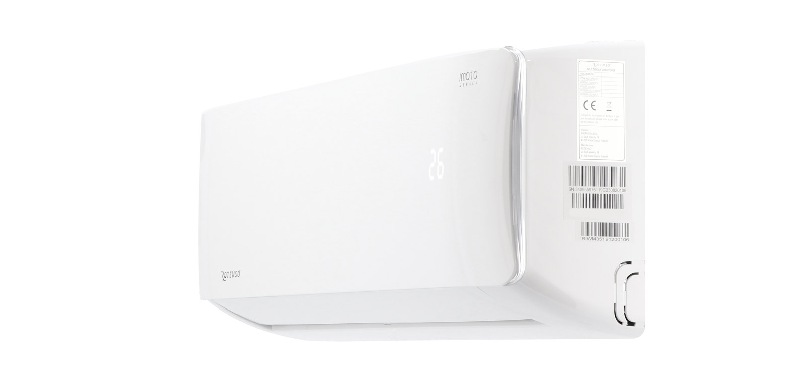 Klimatyzator pokojowy Rotenso Imoto z WiFi I26Xi R14 (jednostka wewnętrzna)