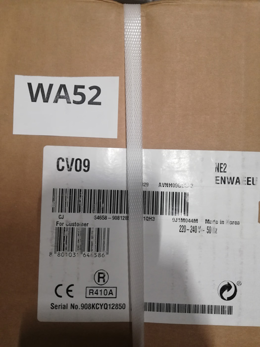 Wyprzedaż (WA52) KLIMATYZATOR LG PODŁOGOWO CV09.NE2 WEW.