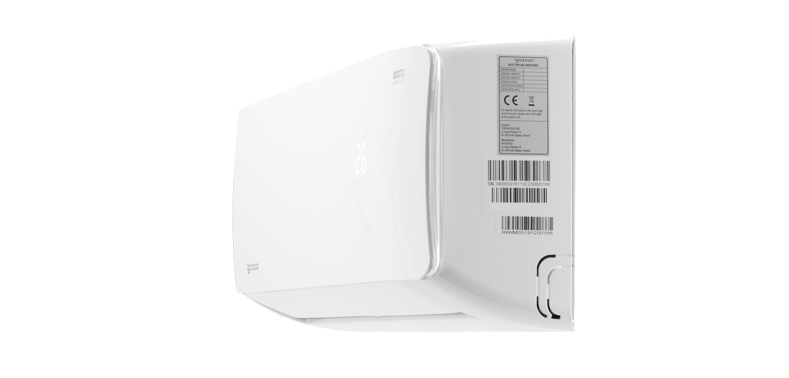 Klimatyzator pokojowy Rotenso Imoto Multi z WiFi I21Xi R14 (jednostka wewnętrzna)