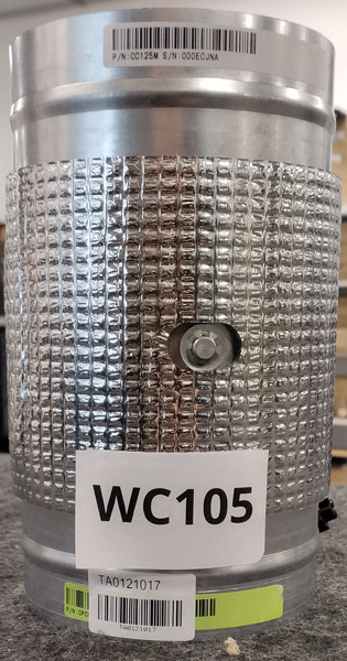 Wyprzedaż (WC105) Przepustnica z siłownikiem fi 125 AIRZONE