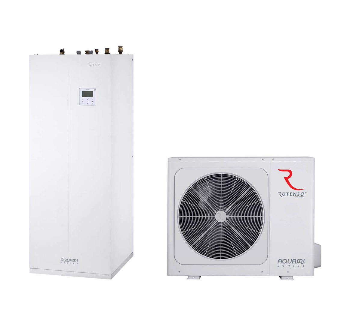 Pompa ciepła Rotenso AIO AQS100T190+AQS100X1o R14 Komplet