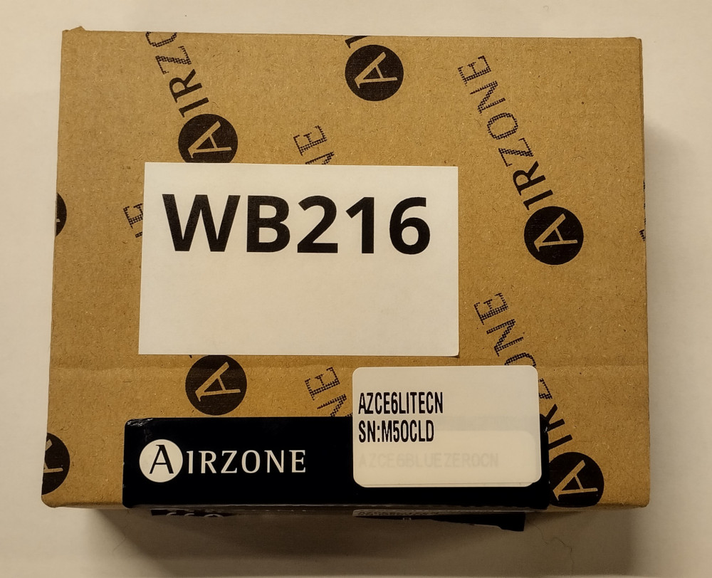 Wyprzedaż (WB216) Termostat przewód AIRZONE LITE CABLE czarny