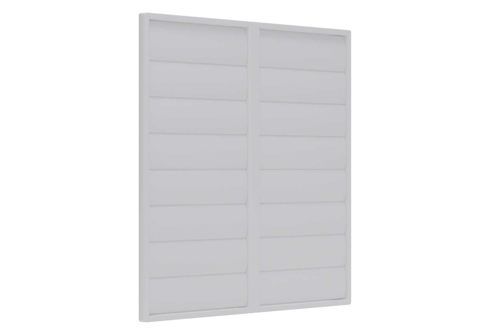 Żaluzja 560mm PCV RAL7035