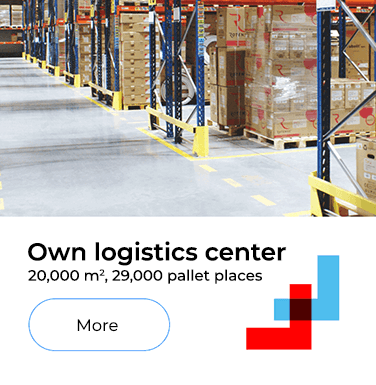 Own logistics center
