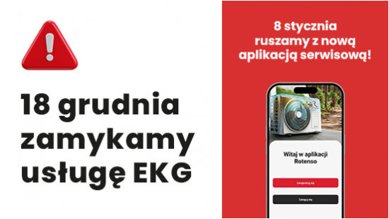 18 grudnia zamykamy usługę EKG